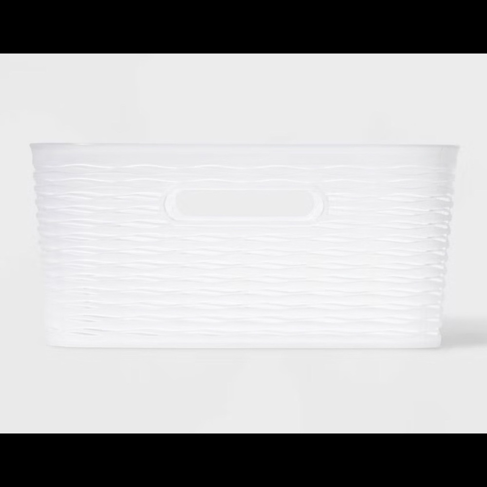 ▫️Brightroom™ Wave Medium Storage Bins (Narrow+Regular)- Translucent◻️ - Picture 2 of 6